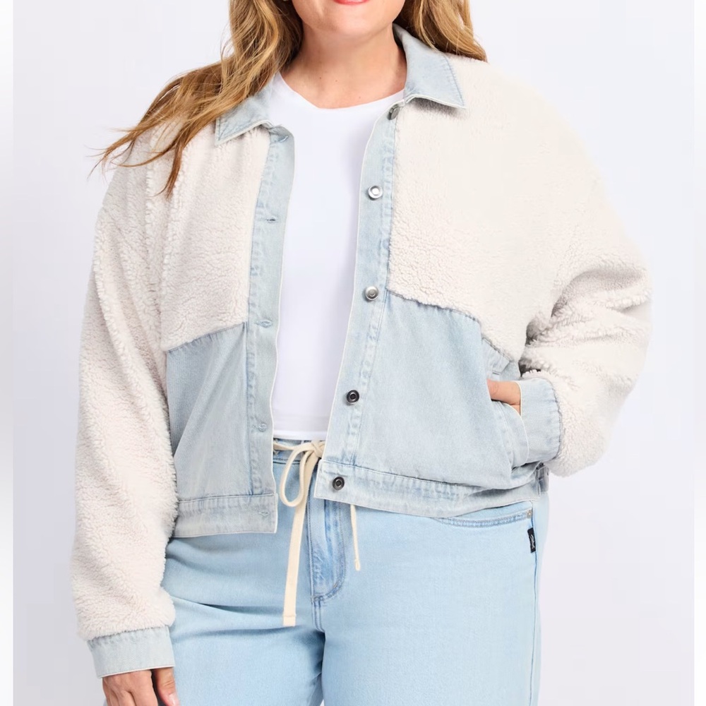 THREAD & SUPPLY
Sherpa Denim Jacket (Size L) - Picture 2 of 12